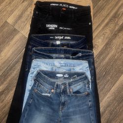 Gentle Used Jeans 7-8 Kids 