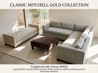 Mitchell Gold + Bob Williams Sectional