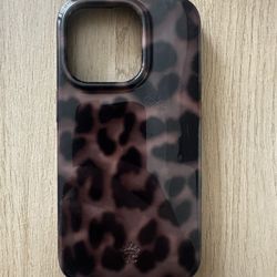 Velvet Caviar iPhone 14 Tortoise Case 