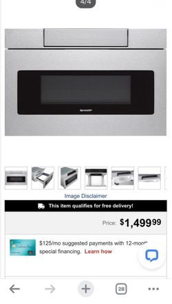 Sharp 30" Microwave Drawer - Space-Saving Design, Premium Performance