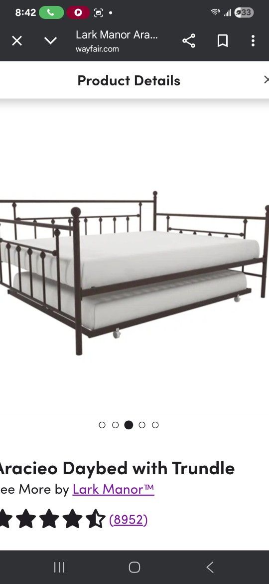 Full Size Daybed With Twin Trundle