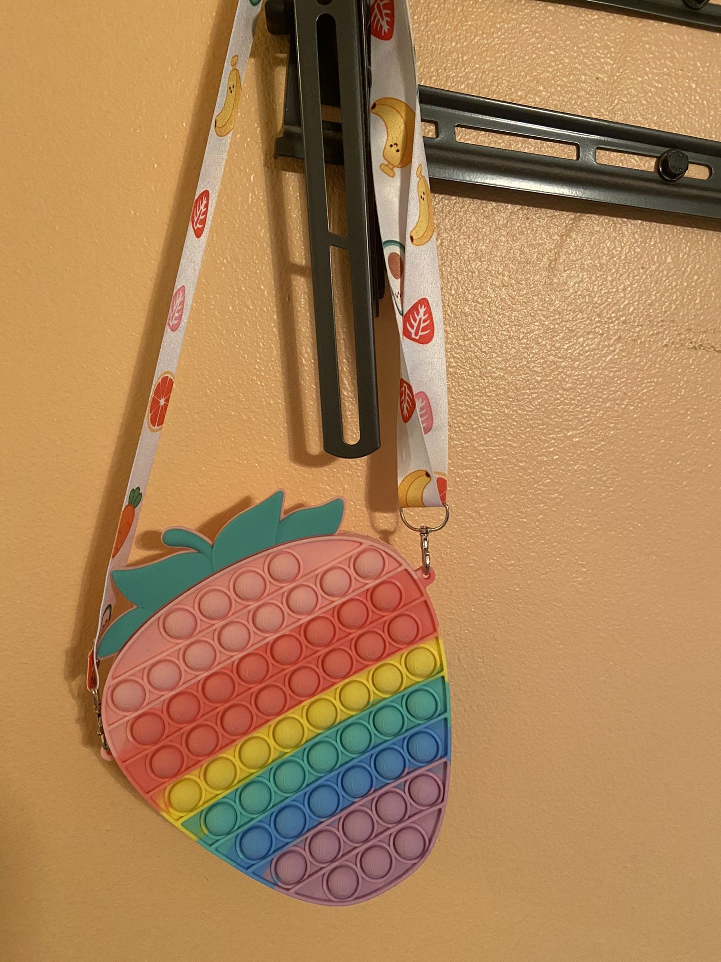 Bag Cute Strawberry Pops Brand New 