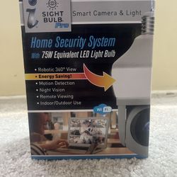 Sight Bulb Home Security Camera 