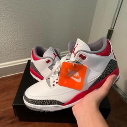 Jordan 3 ‘Fire Red’ Size 11
