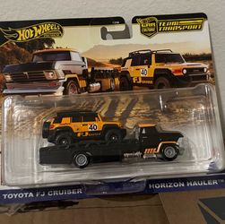 Hot wheels team transport Toyota