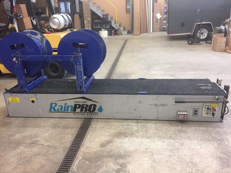 Rain Pro gutter machine
