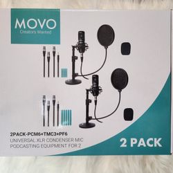 Movo Podcasting Equipment 