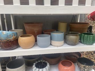 Garden Planters and Vintage Pots