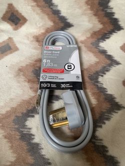 Dryer cord