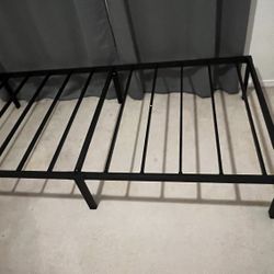 Free Twin Bed Frame And Mattress! 