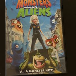 Monster Vs Aliens Blue ray