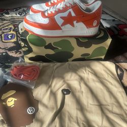 Orange Bape Sta Low