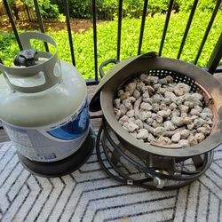 Propane Fire Pit And Tank