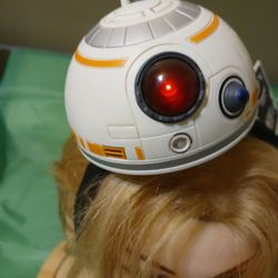 Disney Parks Star Wars Bb-8  Headband With Lights And Sounds. 