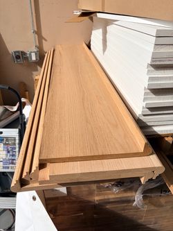 Red Oak Stair Treads RetroTreads 5/8”x11 1/2”x60”