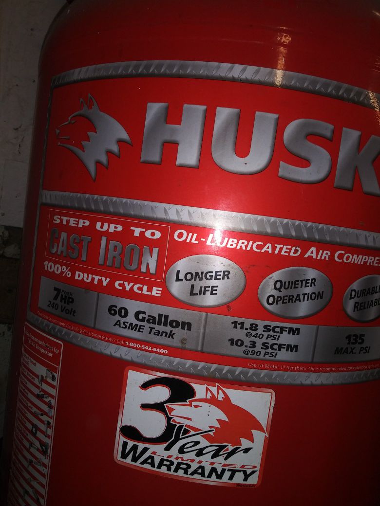 Husky air compressor