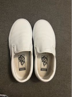 Slip on vans size 5 in women