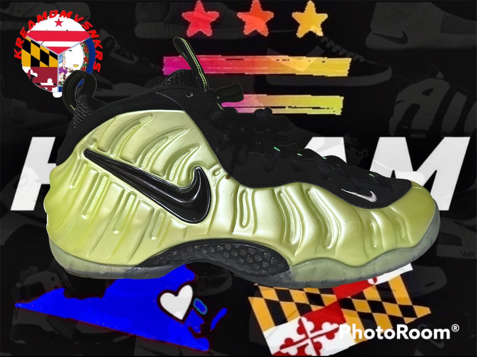 Nike Air Foamposite Pro “ ELECTRIC GREEN