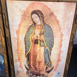 Virgin Mary original Religious Art Decor XL