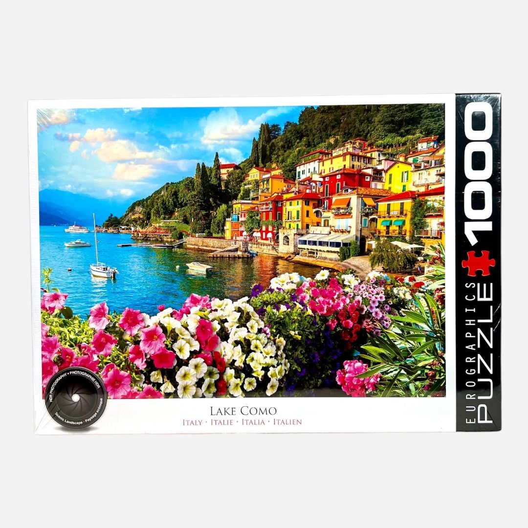 Eurographics Puzzle Lake Como Italy Photography 1000 Puzzle