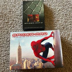 Spider-Man And Spider-Man Two Limited Edition, Collectors Gifts Set New Box Opened Never Used