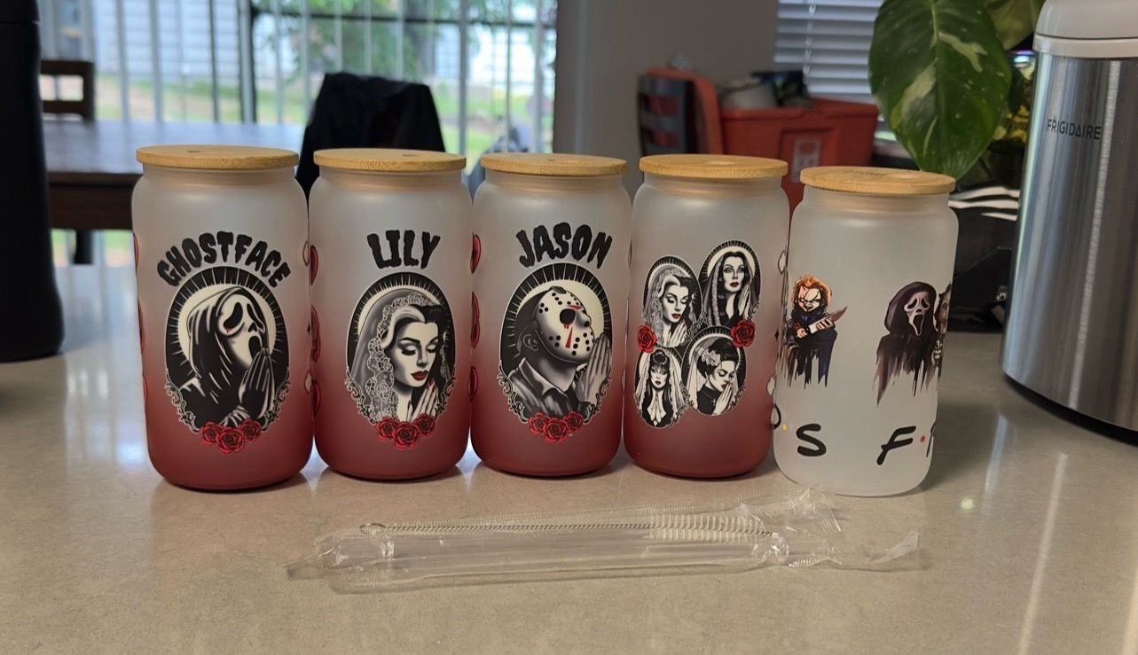 Spooky Bamboo Style Cups