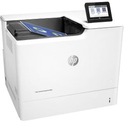 HP (J8A04A)Color LaserJet Enterprise M653dn Printer with Duplex Printing,White & Grey @767