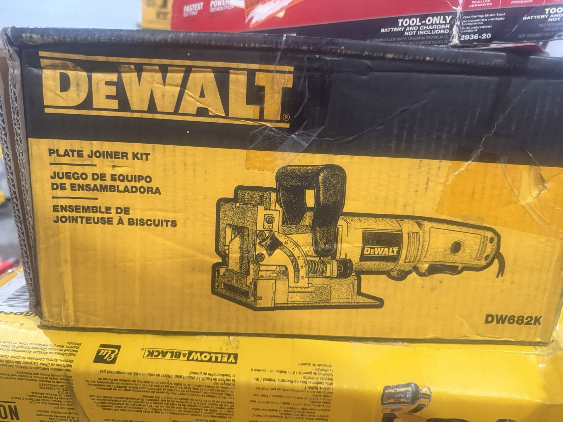 Dewalt Plate Joiner Kit 