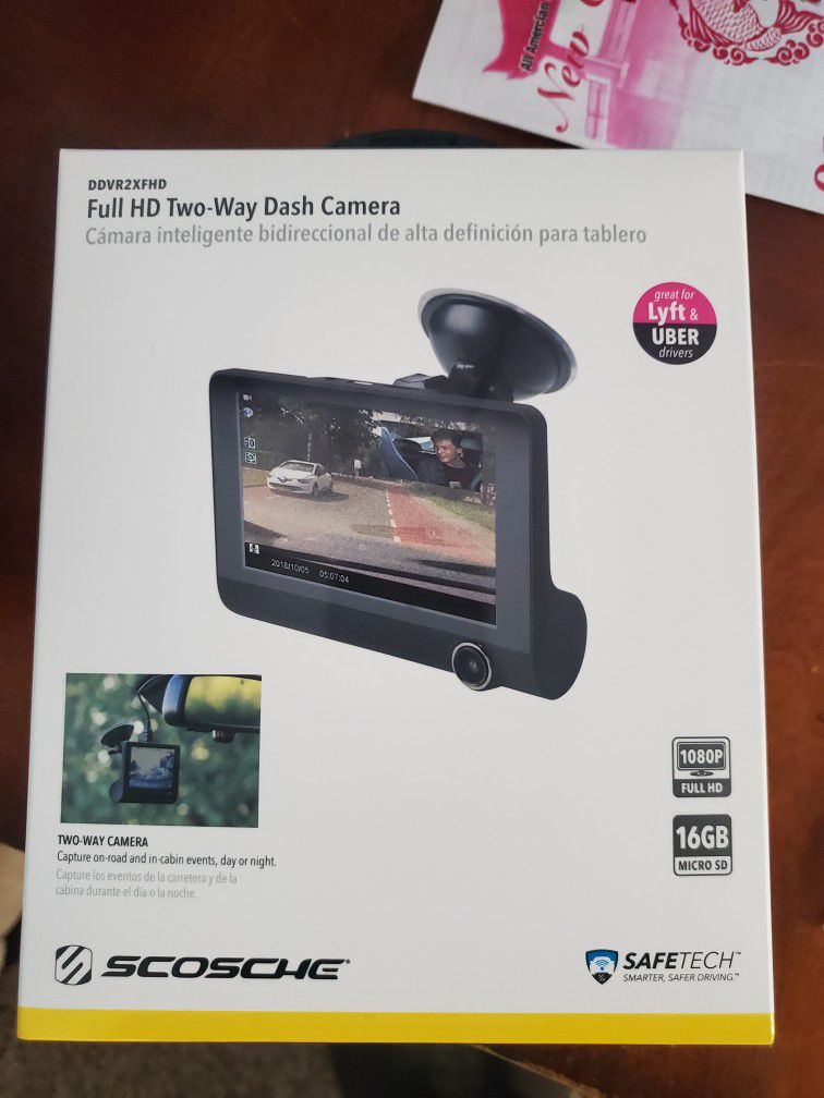 Dash Cam (Front and Back Camera)