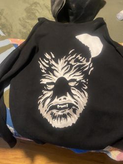 Wolf Man Sweater Medium