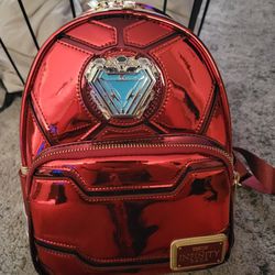 Marvel Iron Man 15th Anniversary Loungefly Mini Backpack 