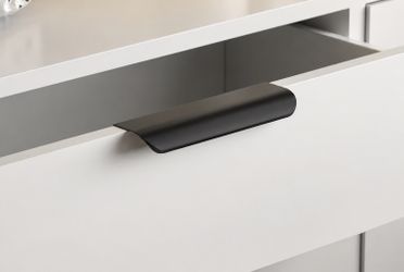 Goldenwarm 5” Black Cabinet Handles (50Pack)