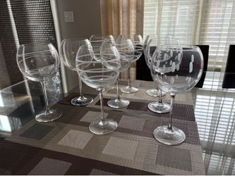 Vintage Mikasa “Cheers Style” Balloon Wine Glasses