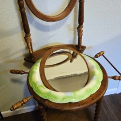 Victorian-Style Standing Sink & Wash Basin – Antique Furniture