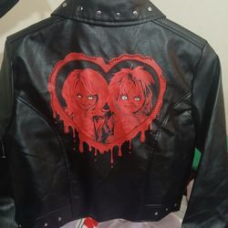  Bomber Jacket (HorrorTheme)  -Small