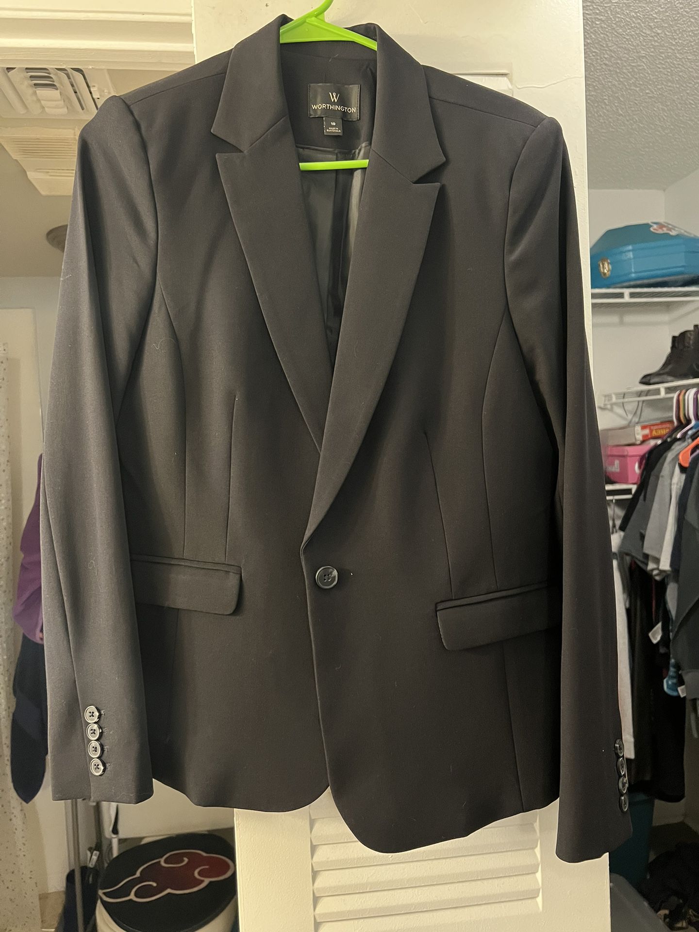 Worthington Suit Jacket And Pants Combo