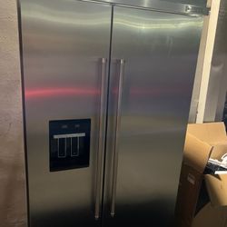 42" KITCHENAID BUILT IN STAINLESS STEEL REFRIGERATOR
