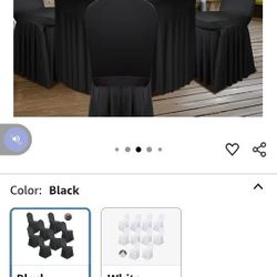 Chair Covers Stretchy, Sashes, Sequin Back Covers