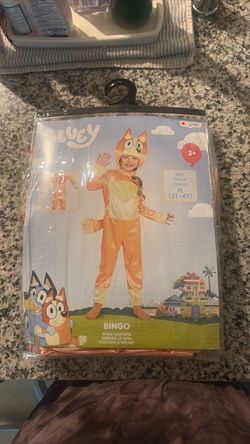 Kids Halloween Bluey / Bingo Costume - new & never worn