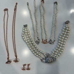 Vivienne Westwood Jewelry (necklace, Earrings) 