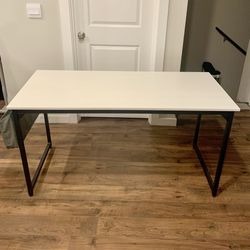 55 Inch Home Office Computer Desk With Pocket
