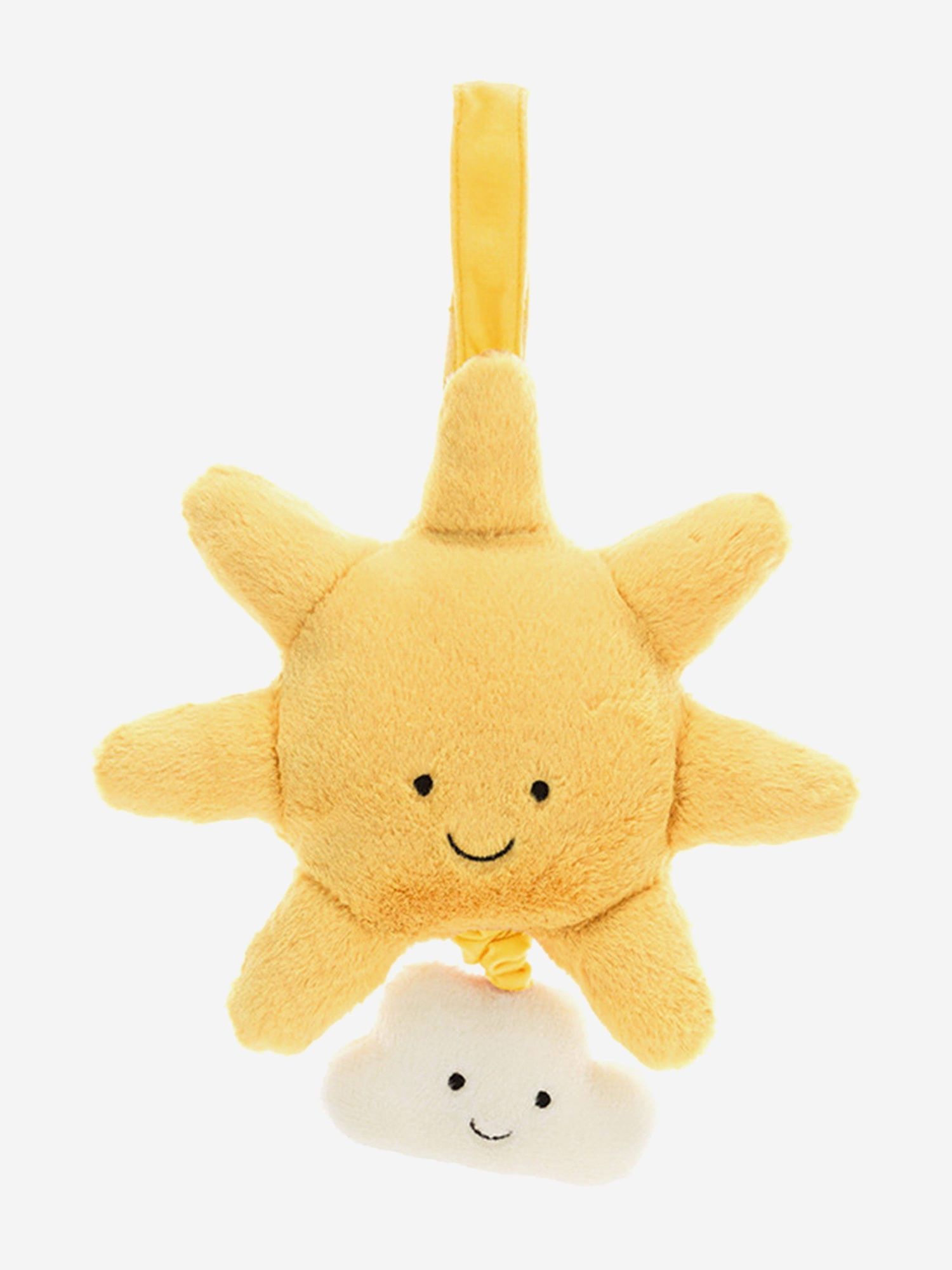 NWT Jellycat Amuseables Sun Cloud Musical Plush Stuffed Animal with Dust Bag