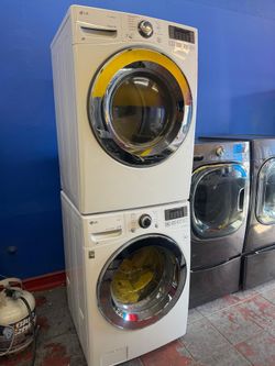 LG set Washer and dryer gas🫧