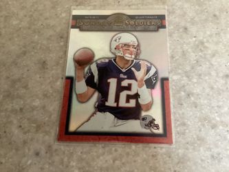 Tom Brady 2002 Crown Royal Sunday Soldier Football Card