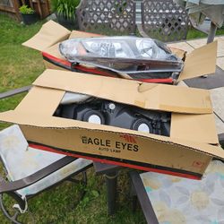 2006 Honda Civic Coupe Headlights
