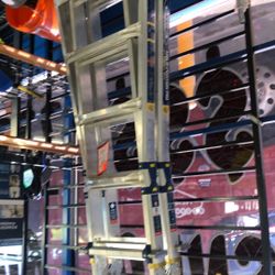 96091 Werner MT-26IAAXTHD MK2 25ft 375lbs Max 5in1 Combination Multi Position Ladder 587527