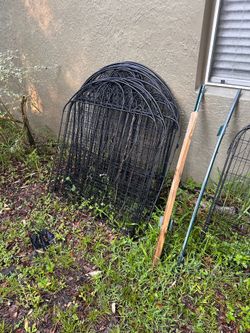 decorative black metal garden fence panels