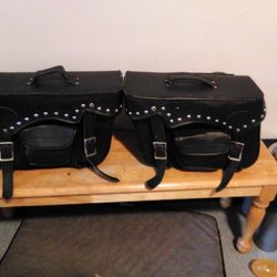 Leather Saddlebags