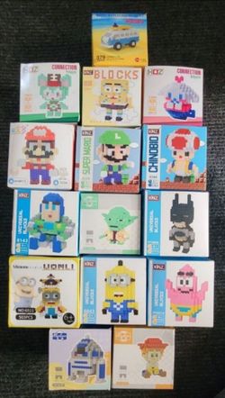 Brand new lego character blocks