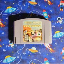 Star Wars Episode I 1 Racer Nintendo 64 N64 Authentic Tested Saves Polished Pins 